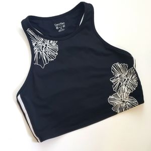 Calvin Klein Performance midriff athletic top